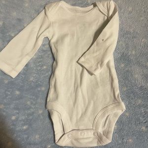 Child of Mine white onsie